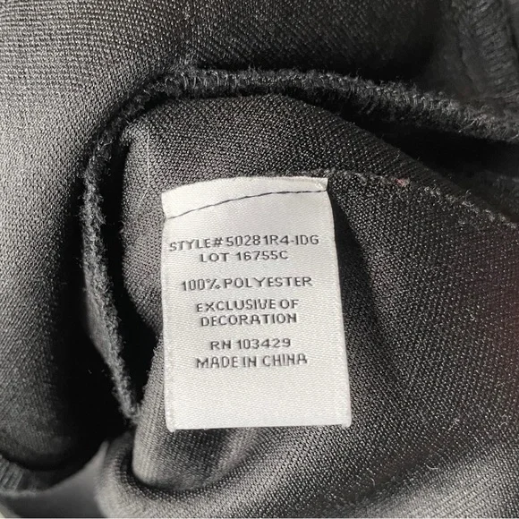 Evereve Marren Moto Jacket Faux Leather in Black Size Small Retail $158 - Picture 10 of 12